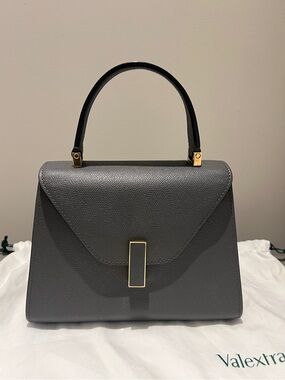 Valextra Iside Top Handle Mini Bag